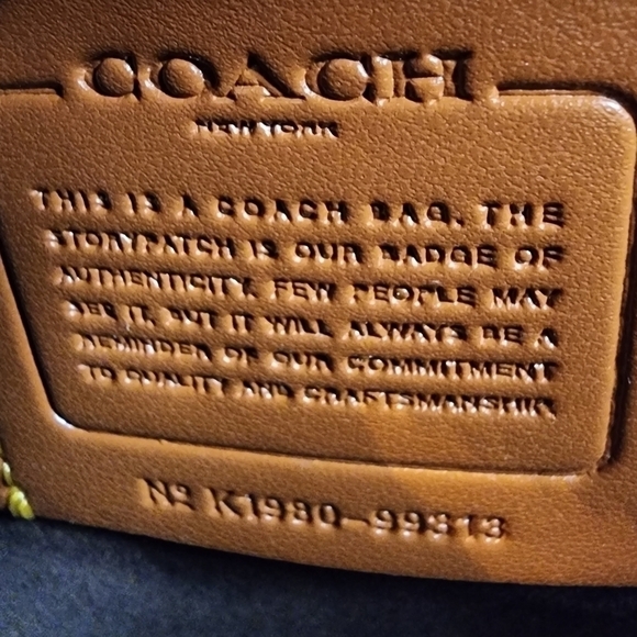 NWT Coach Courier Carryall With Snakeskin Detail - Picture 2 of 13